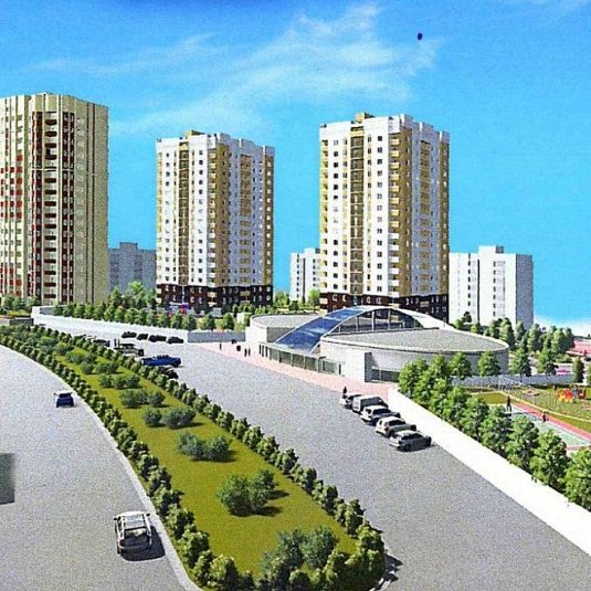 Трехкомнатная квартира 90.05 кв.м. на 14 этаже по адресу ул. Нижняя Дуброва, д. 19, кв. 197